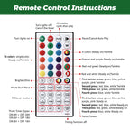 7.5ft Upgraded Prelit Color Changing RGB Lights Artificial Hinged Christmas Tree with Remote Control